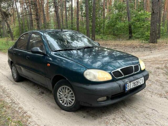 Зеленый Дэу Сенс, объемом двигателя 1.3 л и пробегом 186 тыс. км за 950 $, фото 1 на Automoto.ua