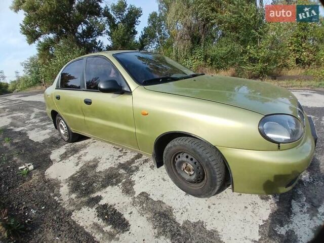 Зеленый Дэу Сенс, объемом двигателя 1.3 л и пробегом 210 тыс. км за 1700 $, фото 2 на Automoto.ua