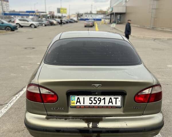 Зеленый Дэу Сенс, объемом двигателя 1.3 л и пробегом 248 тыс. км за 3000 $, фото 2 на Automoto.ua