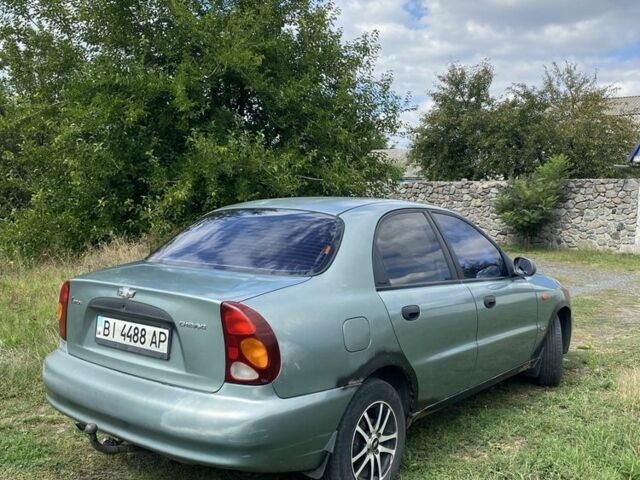 Зеленый Дэу Сенс, объемом двигателя 1.5 л и пробегом 200 тыс. км за 1700 $, фото 2 на Automoto.ua