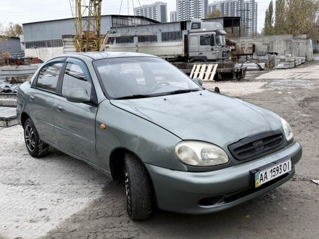 Зелений Деу Сенс, об'ємом двигуна 1.5 л та пробігом 191 тис. км за 1550 $, фото 1 на Automoto.ua