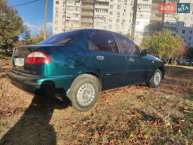 Зеленый Дэу Сенс, объемом двигателя 1.3 л и пробегом 139 тыс. км за 2300 $, фото 5 на Automoto.ua