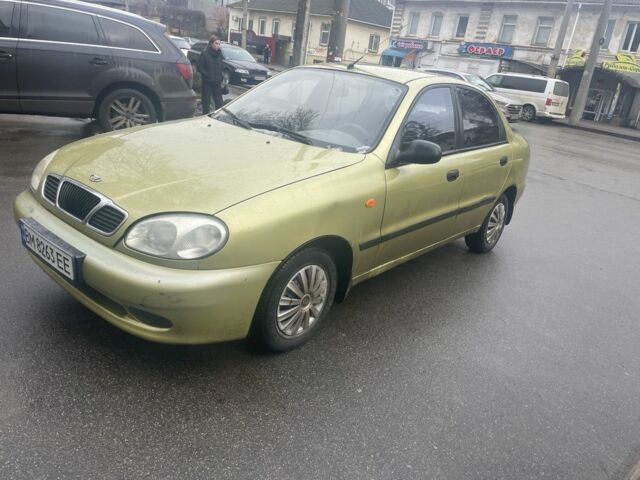 Зеленый Дэу Сенс, объемом двигателя 1.4 л и пробегом 200 тыс. км за 1700 $, фото 1 на Automoto.ua