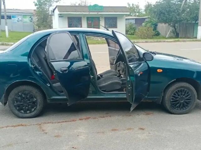 Зеленый Дэу Сенс, объемом двигателя 1.3 л и пробегом 177 тыс. км за 1600 $, фото 5 на Automoto.ua