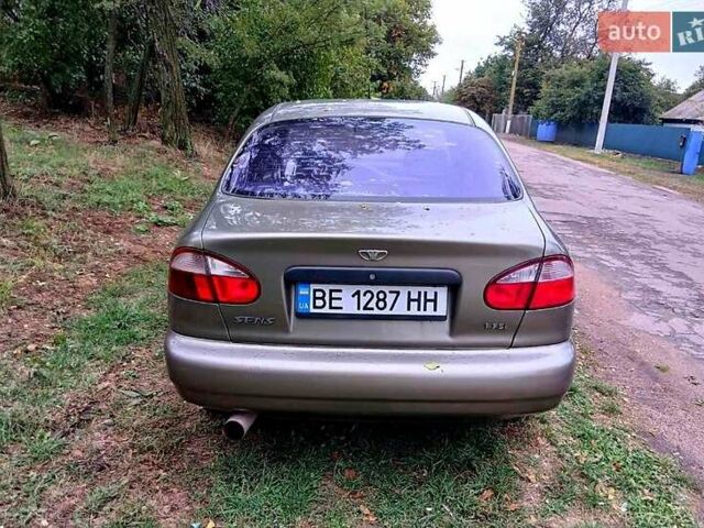 Зеленый Дэу Сенс, объемом двигателя 1.3 л и пробегом 200 тыс. км за 1400 $, фото 5 на Automoto.ua