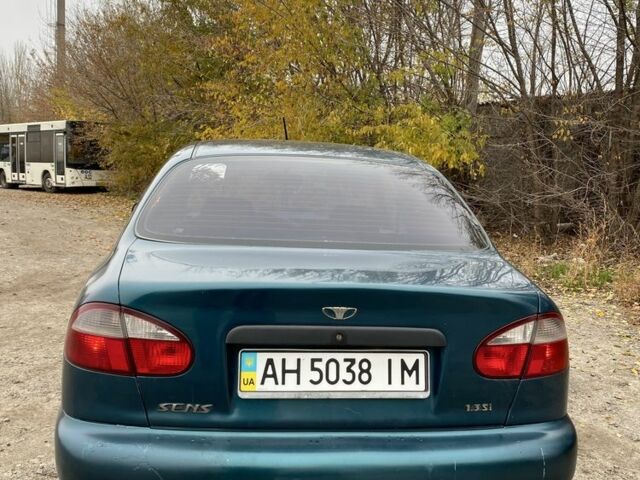 Зеленый Дэу Сенс, объемом двигателя 1.3 л и пробегом 100 тыс. км за 1200 $, фото 6 на Automoto.ua