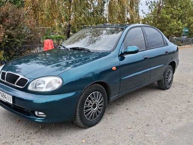Зеленый Дэу Сенс, объемом двигателя 1.4 л и пробегом 198 тыс. км за 2350 $, фото 3 на Automoto.ua