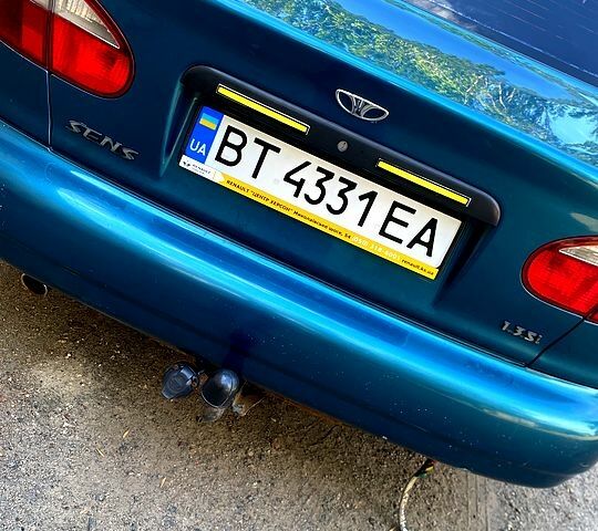 Зелений Деу Сенс, об'ємом двигуна 1.3 л та пробігом 198 тис. км за 2000 $, фото 6 на Automoto.ua