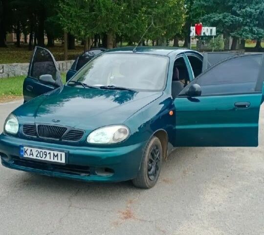Зеленый Дэу Сенс, объемом двигателя 1.3 л и пробегом 177 тыс. км за 1600 $, фото 4 на Automoto.ua