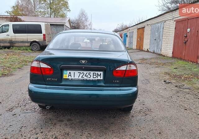 Зелений Деу Сенс, об'ємом двигуна 1.3 л та пробігом 48 тис. км за 2950 $, фото 3 на Automoto.ua