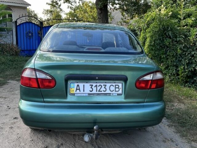 Зеленый Дэу Сенс, объемом двигателя 1.5 л и пробегом 340 тыс. км за 2100 $, фото 1 на Automoto.ua