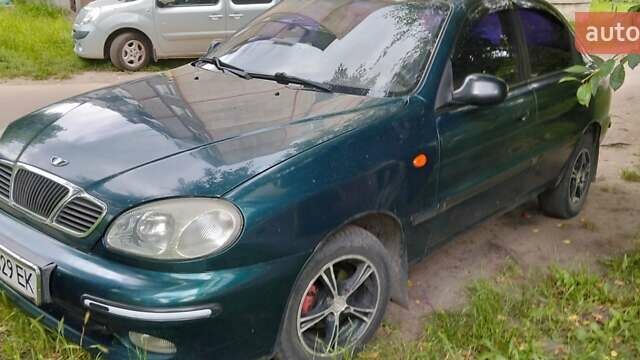 Зелений Деу Сенс, об'ємом двигуна 0 л та пробігом 200 тис. км за 2000 $, фото 1 на Automoto.ua