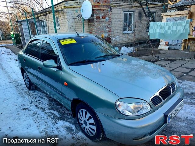 Зелений Деу Сенс, об'ємом двигуна 1.3 л та пробігом 216 тис. км за 2450 $, фото 1 на Automoto.ua