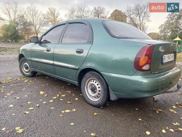 Зелений Деу Сенс, об'ємом двигуна 1.3 л та пробігом 188 тис. км за 2200 $, фото 1 на Automoto.ua