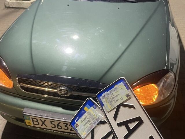 Зеленый Дэу Сенс, объемом двигателя 1.3 л и пробегом 134 тыс. км за 2700 $, фото 4 на Automoto.ua