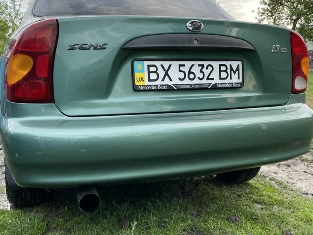 Зеленый Дэу Сенс, объемом двигателя 1.3 л и пробегом 134 тыс. км за 2700 $, фото 20 на Automoto.ua