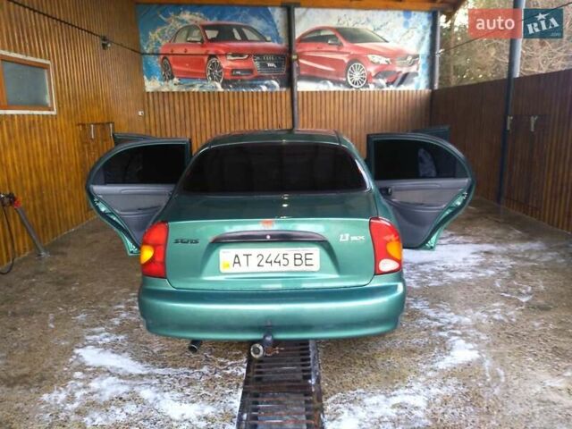Зеленый Дэу Сенс, объемом двигателя 1.3 л и пробегом 159 тыс. км за 2500 $, фото 2 на Automoto.ua