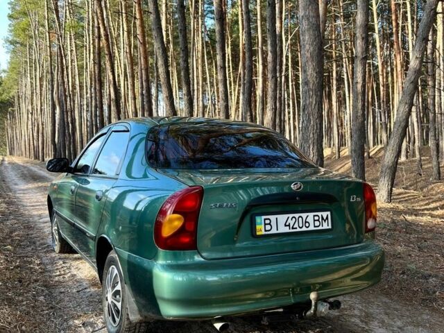Зелений Деу Сенс, об'ємом двигуна 1.3 л та пробігом 136 тис. км за 3400 $, фото 2 на Automoto.ua