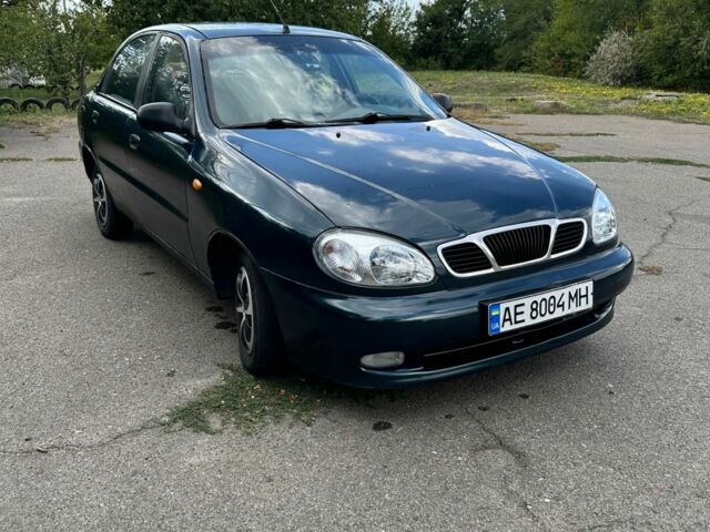 Зеленый Дэу Сенс, объемом двигателя 1.3 л и пробегом 120 тыс. км за 1400 $, фото 1 на Automoto.ua