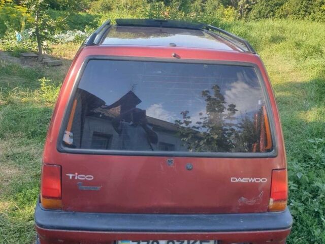 Червоний Деу Тіко, об'ємом двигуна 0.8 л та пробігом 70 тис. км за 1000 $, фото 5 на Automoto.ua