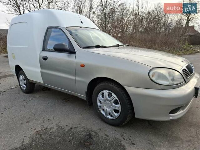 Сірий Деу Lanos Cargo, об'ємом двигуна 1.5 л та пробігом 308 тис. км за 1050 $, фото 1 на Automoto.ua