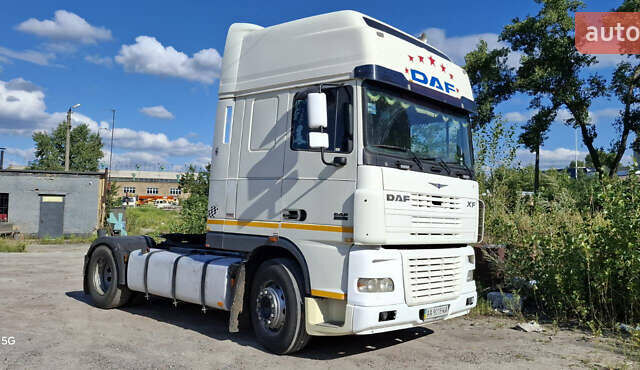 Белый Даф 95, объемом двигателя 0 л и пробегом 990 тыс. км за 8200 $, фото 1 на Automoto.ua