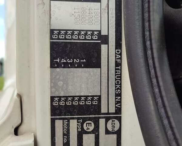 Белый Даф СФ, объемом двигателя 10.84 л и пробегом 584 тыс. км за 29000 $, фото 5 на Automoto.ua