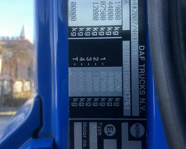 Синий Даф СФ, объемом двигателя 0 л и пробегом 633 тыс. км за 17700 $, фото 4 на Automoto.ua
