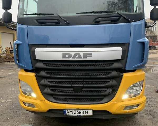 Синій Даф CF, об'ємом двигуна 12.9 л та пробігом 600 тис. км за 20000 $, фото 1 на Automoto.ua