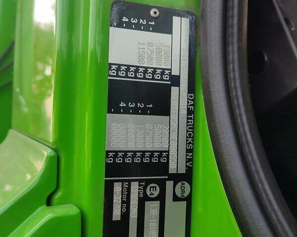 Зеленый Даф СФ, объемом двигателя 12.9 л и пробегом 1000 тыс. км за 27566 $, фото 11 на Automoto.ua