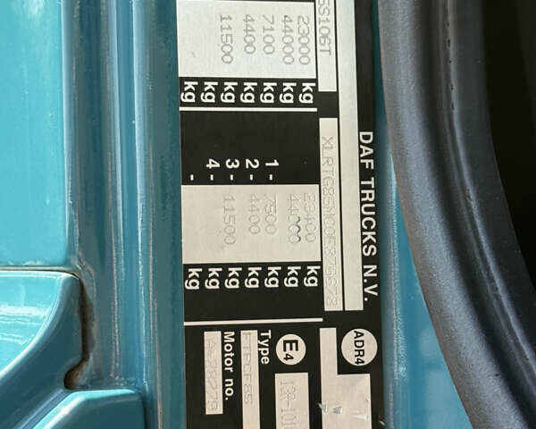 Зеленый Даф СФ, объемом двигателя 12.9 л и пробегом 738 тыс. км за 15999 $, фото 14 на Automoto.ua