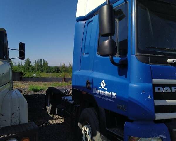 Синий Даф ФТ, объемом двигателя 12.9 л и пробегом 778 тыс. км за 10000 $, фото 2 на Automoto.ua