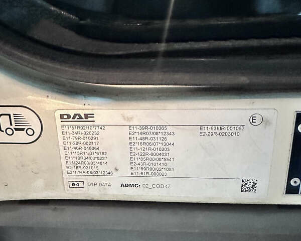 Білий Даф LF, об'ємом двигуна 6.7 л та пробігом 273 тис. км за 47000 $, фото 3 на Automoto.ua