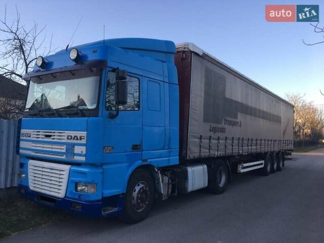 Синий Даф TE, объемом двигателя 12.58 л и пробегом 999 тыс. км за 11000 $, фото 1 на Automoto.ua