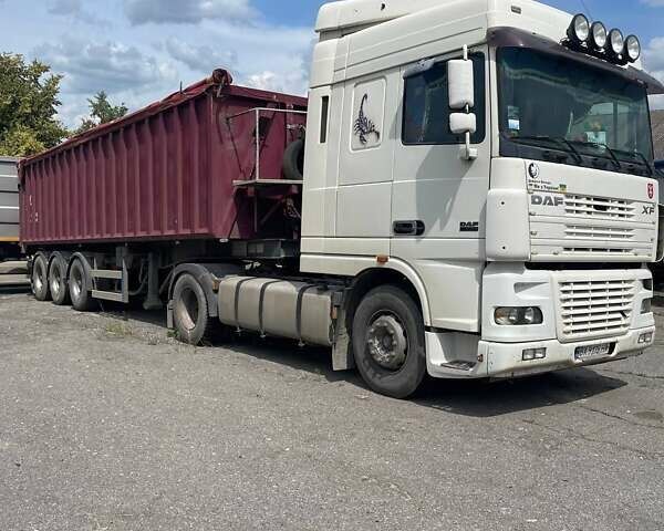 Белый Даф ХФ, объемом двигателя 12.6 л и пробегом 850 тыс. км за 24000 $, фото 5 на Automoto.ua