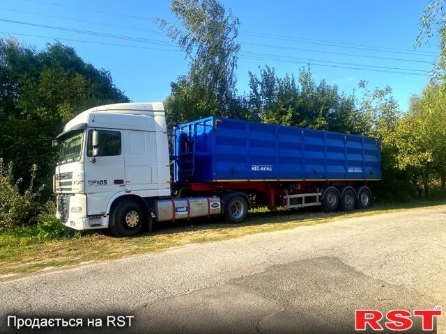 Белый Даф ХФ, объемом двигателя 12 л и пробегом 100 тыс. км за 22000 $, фото 2 на Automoto.ua