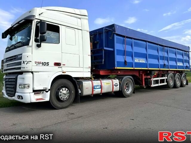 Белый Даф ХФ, объемом двигателя 12 л и пробегом 100 тыс. км за 22000 $, фото 3 на Automoto.ua