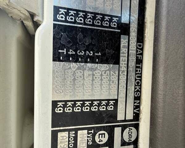 Білий Даф XF, об'ємом двигуна 12.9 л та пробігом 991 тис. км за 16003 $, фото 35 на Automoto.ua