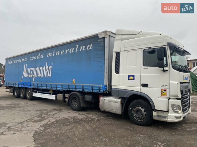 Белый Даф ХФ, объемом двигателя 12.9 л и пробегом 844 тыс. км за 21500 $, фото 2 на Automoto.ua