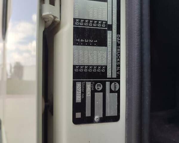 Білий Даф XF, об'ємом двигуна 12.9 л та пробігом 508 тис. км за 25000 $, фото 6 на Automoto.ua