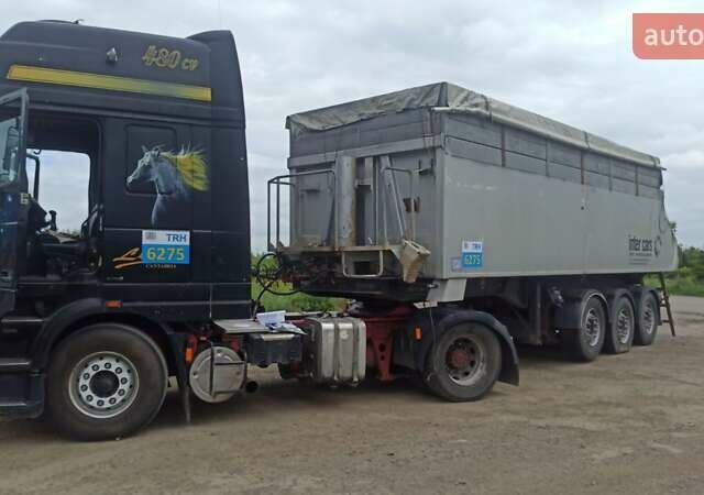 Черный Даф ХФ, объемом двигателя 12.58 л и пробегом 744 тыс. км за 6999 $, фото 1 на Automoto.ua