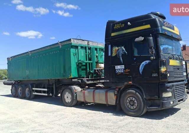 Черный Даф ХФ, объемом двигателя 12.58 л и пробегом 744 тыс. км за 6999 $, фото 8 на Automoto.ua