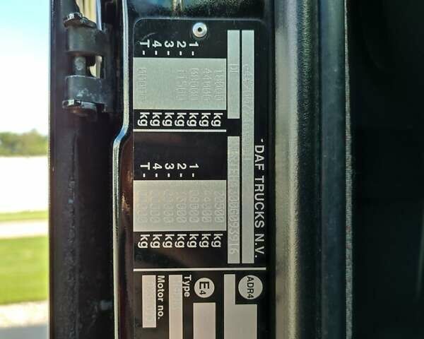 Черный Даф ХФ, объемом двигателя 12.9 л и пробегом 790 тыс. км за 24000 $, фото 5 на Automoto.ua