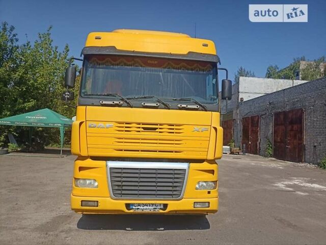 Желтый Даф ХФ, объемом двигателя 12.58 л и пробегом 1 тыс. км за 8500 $, фото 4 на Automoto.ua