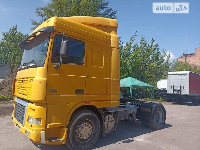 Желтый Даф ХФ, объемом двигателя 12.58 л и пробегом 1 тыс. км за 8500 $, фото 2 на Automoto.ua