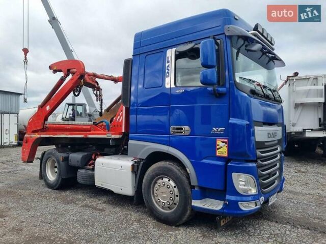 Синий Даф ХФ, объемом двигателя 12.9 л и пробегом 650 тыс. км за 40801 $, фото 5 на Automoto.ua