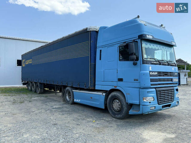 Синий Даф ХФ, объемом двигателя 12.58 л и пробегом 2 тыс. км за 11000 $, фото 3 на Automoto.ua
