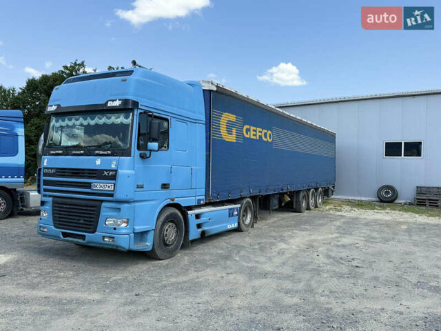 Синий Даф ХФ, объемом двигателя 12.58 л и пробегом 2 тыс. км за 11000 $, фото 1 на Automoto.ua