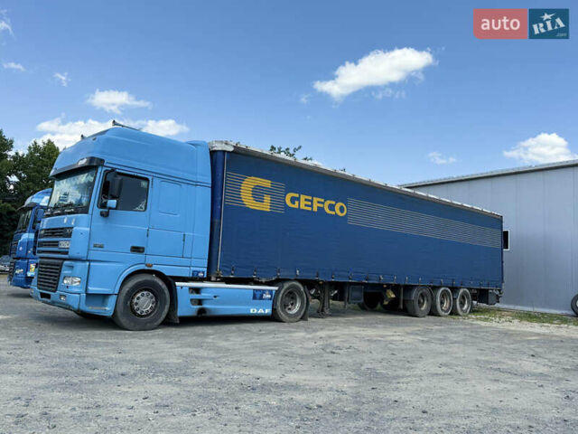 Синий Даф ХФ, объемом двигателя 12.58 л и пробегом 2 тыс. км за 11000 $, фото 6 на Automoto.ua