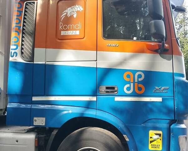 Синий Даф ХФ, объемом двигателя 10.84 л и пробегом 859 тыс. км за 17500 $, фото 9 на Automoto.ua